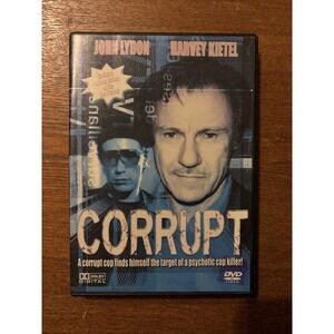Corrupt (2001,‎ DVD) Harvey Keitel, John Lydon Rare OOP